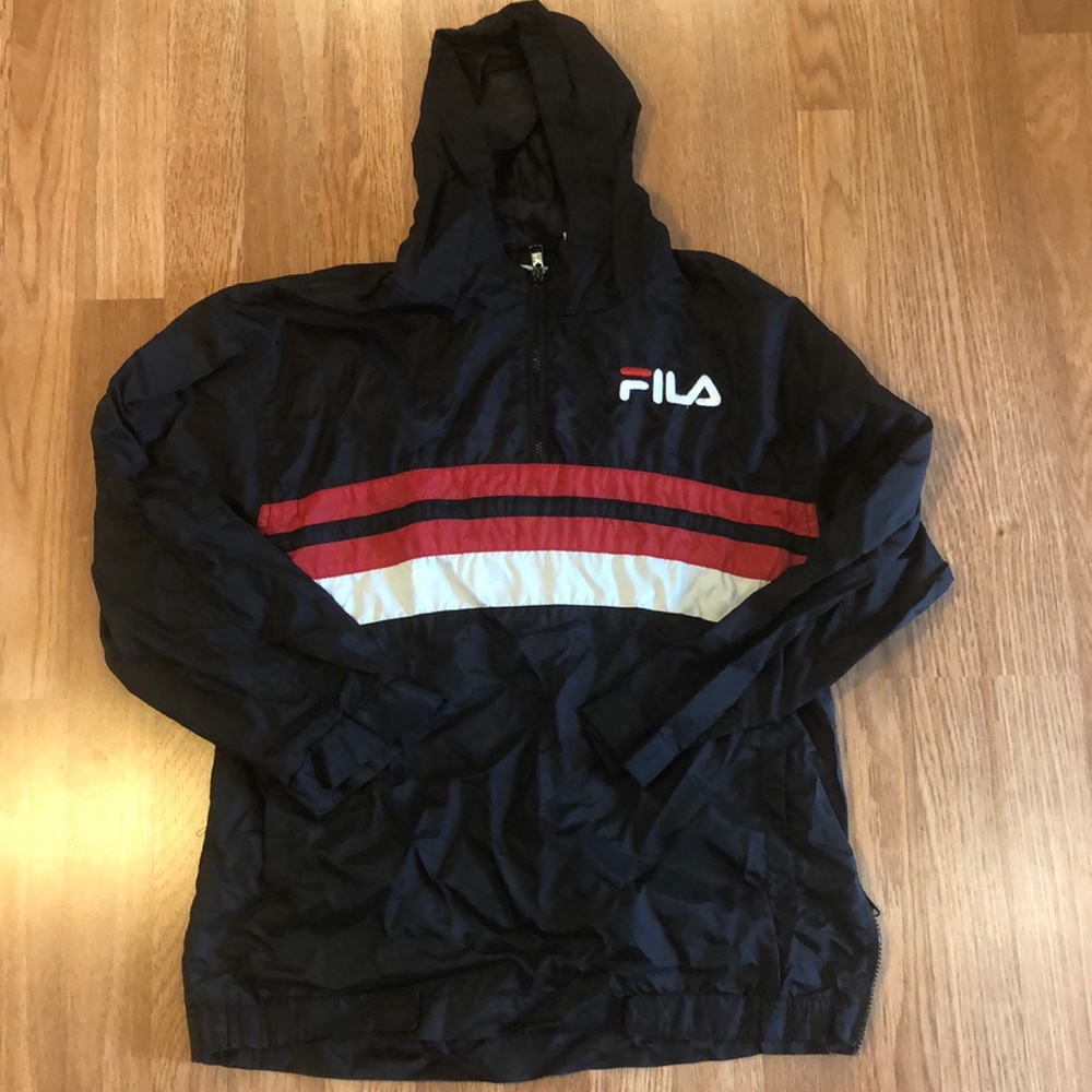 Fila Men’s Pullover Windbreaker (Anorak)